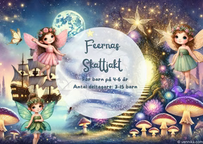Feernas skattjakt · Omslag · 4–6 år