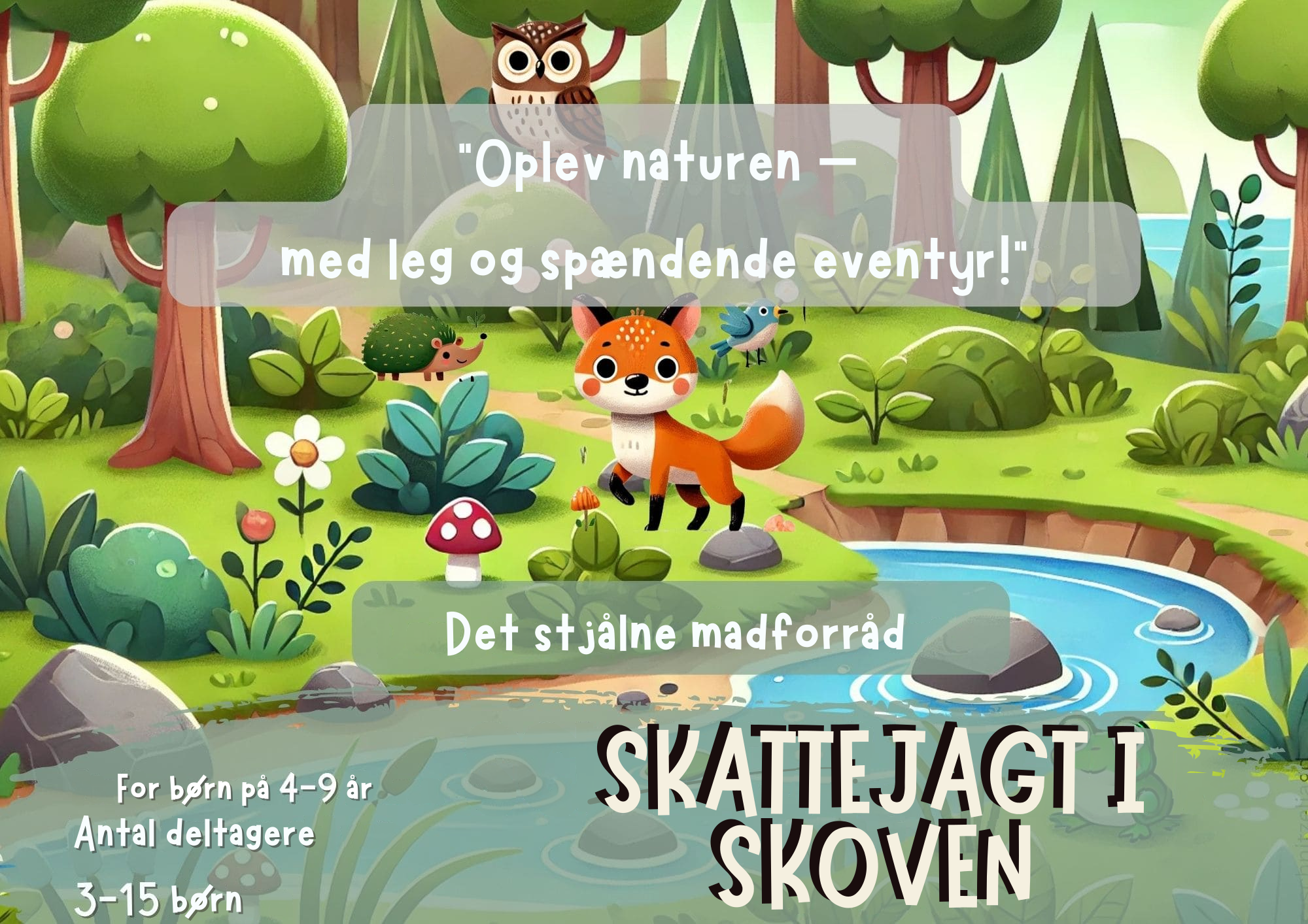 Skovens hemmelighed — Forside til eventyrpakken