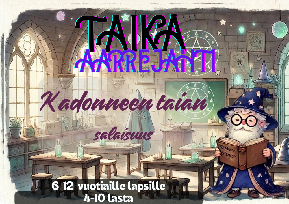 Taianomainen arvoitus — Seikkailupaketin kansi