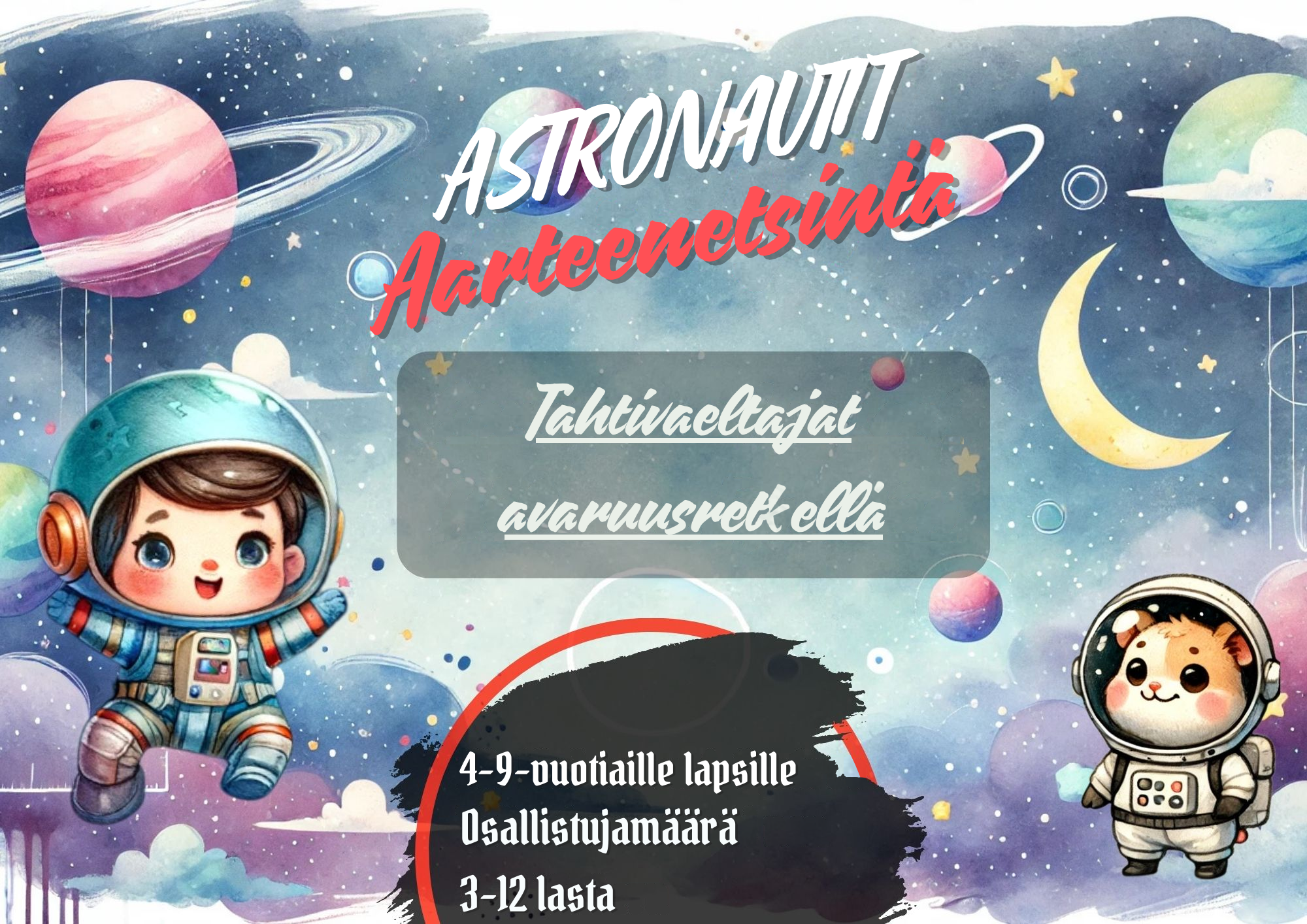 Avaruusmatka planeetoille — Seikkailupaketin kansi